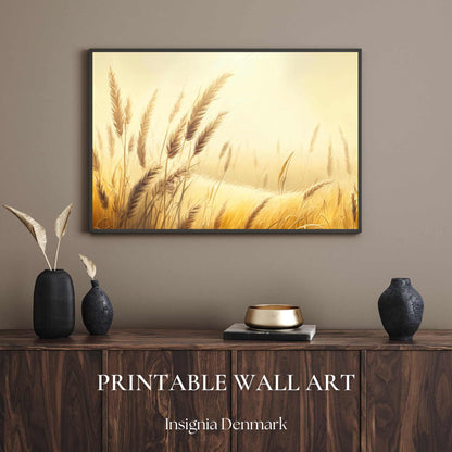 Gyldne Bølger af Hvede