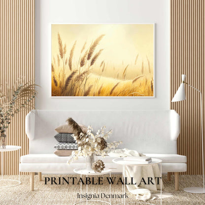 Gyldne Bølger af Hvede
