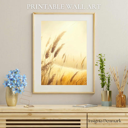 Gyldne Bølger af Hvede