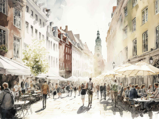 "Strøget" i København