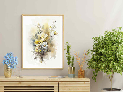 Solgul Blomsterpragt