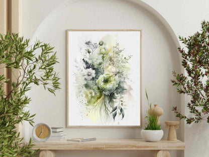 Smaragdgrøn Blomsterpragt