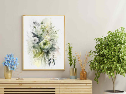 Smaragdgrøn Blomsterpragt