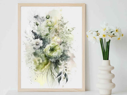 Smaragdgrøn Blomsterpragt