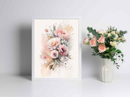 Perlelyserød Blomsterpragt