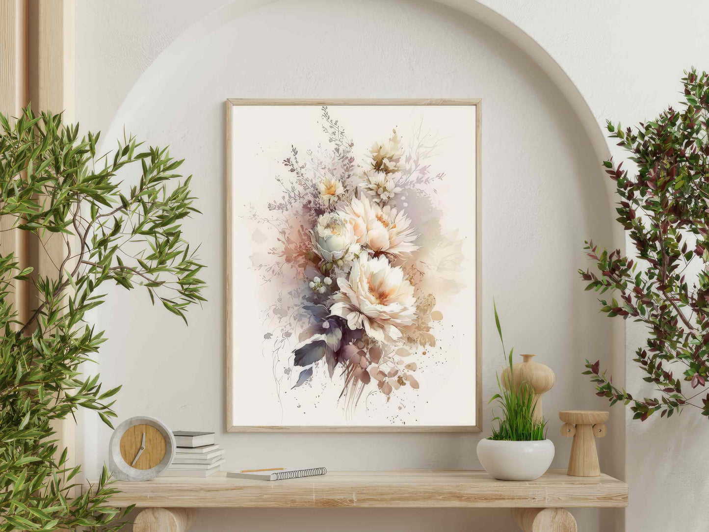 Månehvid Blomsterpragt